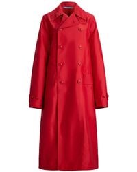 Ralph Lauren - Raquel Double-Breasted Coat - Lyst