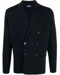 Drumohr - Double-Breasted Button Blazer - Lyst