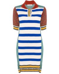 Henrik Vibskov - Robe Colour Block À Col Polo - Lyst