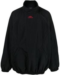 Balenciaga Reversible Tracksuit Jacket in Black | Lyst Australia