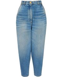 Balmain - High Waist Jeans - Lyst
