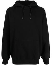 Yohji Yamamoto - Hoodie Met Logoprint - Lyst