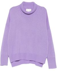 Lisa Yang - Heidi Ribbed-Knit Roll-Neck Sweater - Lyst