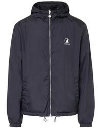 Iceberg - Logo-Print Hooded Jacket - Lyst