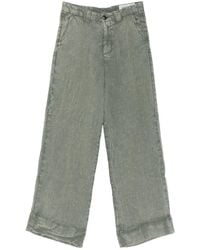 White Sand - Cuffed Trousers - Lyst