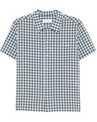 DUNST - Chemise Holiday À Carreaux - Lyst