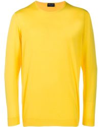 Drumohr Fine Knit Jumper - Yellow