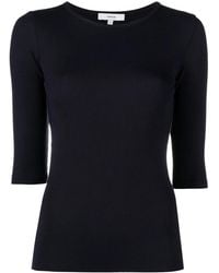 Vince - Fine-Ribbed Top - Lyst