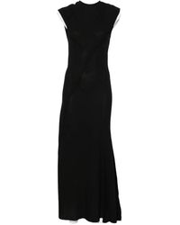 The Attico - Open-Back Draped Maxi Dress - Lyst