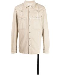 Rick Owens - Long-sleeve Shirt Jacket - Lyst