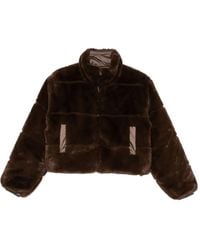 Save The Duck - Reversible Faux-Fur Jacket - Lyst
