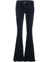 j brand white flare jeans