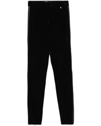 Nissa - High-Waisted Velvet Trousers - Lyst
