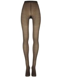 Wolford - Wave Geometric-Pattern Tights - Lyst