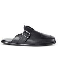 Ann Demeulemeester - Buckle Leather Sandals - Lyst