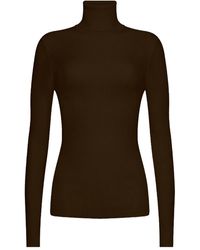 Wolford - Fine-Rib Turtleneck Top - Lyst