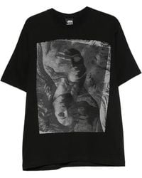 Stussy - Double Venus Graphic-Print T-Shirt - Lyst