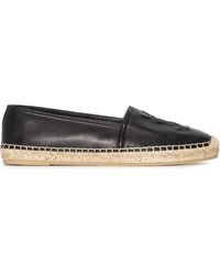 Saint Laurent - Espadrilles Met Geborduurd Logo - Lyst