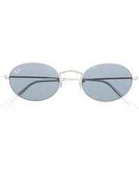 Ray-Ban - Sonnenbrille Mit Rundem Gestell - Lyst