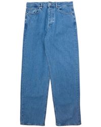 SELECTED - Cotton Loose Trousers - Lyst