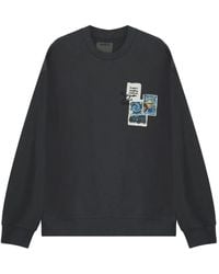 Musium Div. - Embroidered Sweatshirt - Lyst