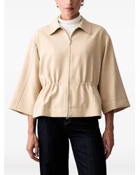 Joop! - Chaqueta Corta Con Cordones En La Cintura - Lyst