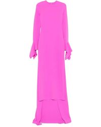 Solace London - Blake Bell-Sleeve Maxi Dress - Lyst