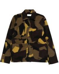 Universal Works - Pocketed Camouflaged Jacket - Lyst