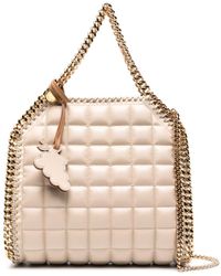 Stella McCartney - Mini Falabella Quilted Tote Bag - Lyst