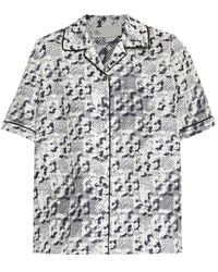 Tory Burch - Seidenhemd Mit Print - Lyst
