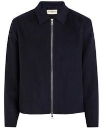 Officine Generale - Mazir Zip-Up Collared Jacket - Lyst