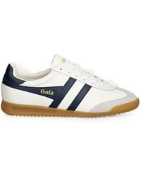 Gola - Torpedo Logo-Print Panelled Sneakers - Lyst