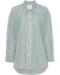 Denimist - Striped Cotton Shirt - Lyst