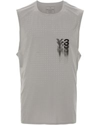 Y-3 - Run Perforated Tank Top - Lyst