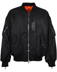 MASTERMIND WORLD - Reversible Skull-Embroidered Bomber Jacket - Lyst