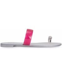 Giuseppe Zanotti - Ring Plexi Sandals - Lyst