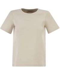 Max Mara - Nancy Logo-Embroidered T-Shirt - Lyst