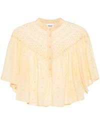 Isabel Marant - Safi Broderie Anglaise Sweater - Lyst
