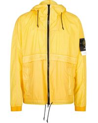 Stone Island - Veste Zippée À Patch Logo - Lyst