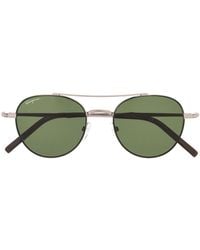 Ferragamo - Sf224s Round-frame Sunglasses - Lyst