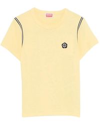 KENZO - T-Shirt Met Logopatch - Lyst