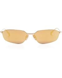 Balenciaga - Geometric-Frame Sunglasses - Lyst