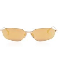 Balenciaga - Geometric-Frame Sunglasses - Lyst