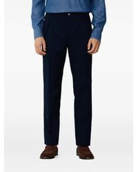 Hackett - Sloane Broek Met Geplooid Detail - Lyst