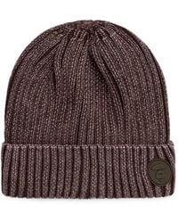 Aape By A Bathing Ape - Ribbed-Knit Logo-Patch Beanie Hat - Lyst