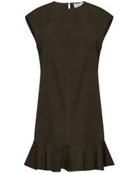 Kaos - Ruffled-Hem Sleeveless Dress - Lyst