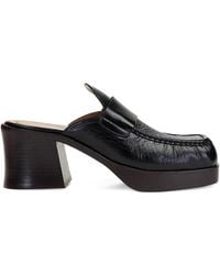 Marni - Leather Mules - Lyst