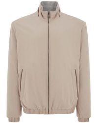Canali - Nuvola Jacke Mit Paspelierung - Lyst