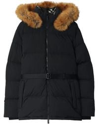 Burberry - Donsjas Met B Shield-Applicatie - Lyst