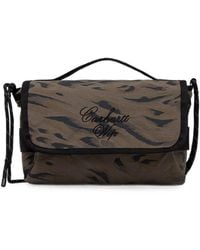 Carhartt - Tiger-Print Logo-Embroidered Belt Bag - Lyst